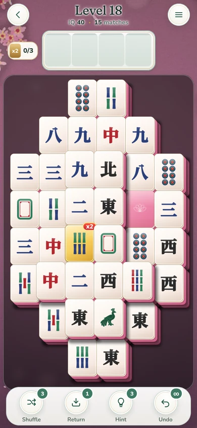 Tilewind: a lotus-shaped board under cherry blossom